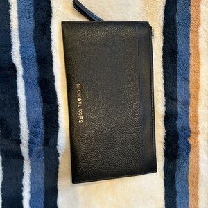Michael Kors Black Travel Card Holder